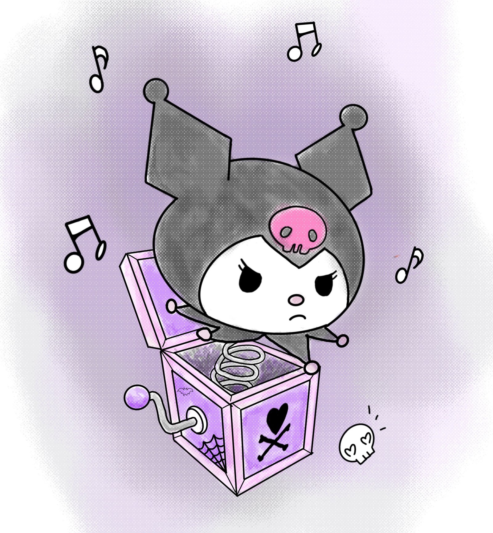 Kuromi in the box